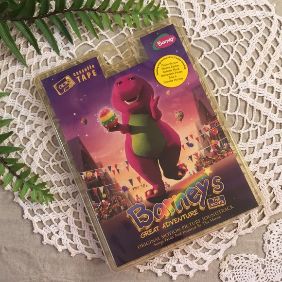 Vintage Barney’s Great Adventure Cassette Tape NOS - Picture 1 of 17